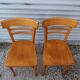 Paire de chaises Baumann comme neuves