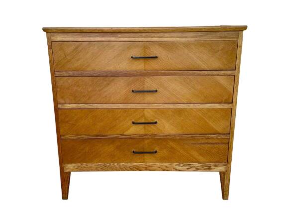 Vintage 4-drawer chest of drawers by CTC, 1960s