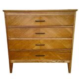 Vintage 4-drawer chest of drawers by CTC, 1960s