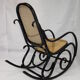Year 1930 thonet rocking chair model n ° 10