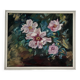 Oil canvas on wood flowers