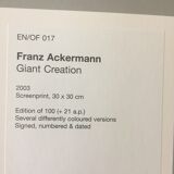 "GIant creation" Franz Ackermann 2003