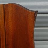 Art Deco period solid walnut chairs, set of 6