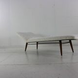 Mid-century designed daybed with metal