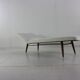 Mid-century designed daybed with metal