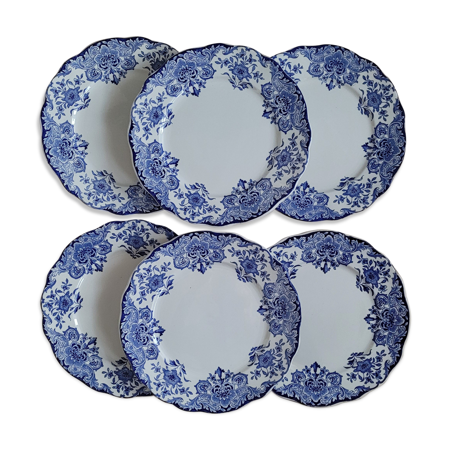 Set 6 plates Dordrecht