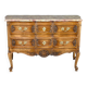 Walnut Sauté Crossbow Commode, Louis XV style – Early 20th century