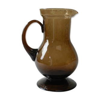 Vintage blown glass decanter