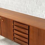 Italian Modernist Teak Sideboard, 1960's
