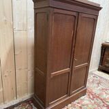 Armoire formant cartonnier en chêne massif 1900