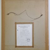 Michel Mathonnat, A Wait So Long, Signed etching, 63 x 77 cm