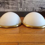 Pair of Peill & Putzler wall lights