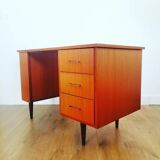 Wooden desk in the 60s