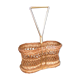 Rattan bottle holder