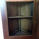 Vintage wooden corner buffet furniture