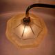 Pair of vintage 1940s Art Deco wall lights from France - newly electrified