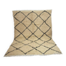 Tapis berbère en laine fait main 200 x 100 cm