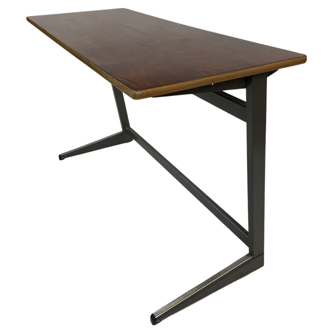 Desk 1960 industrial minimalist from the Netherlands Marko