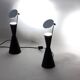 Set of Spanish "Diabolo" lamps, 1980s