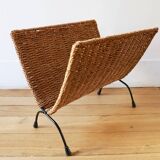 porte revue vintage corde