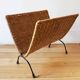 porte revue vintage corde