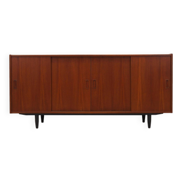 Buffet en teck, design danois, années 1970, production : Westergaard