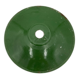 Green enamel cake