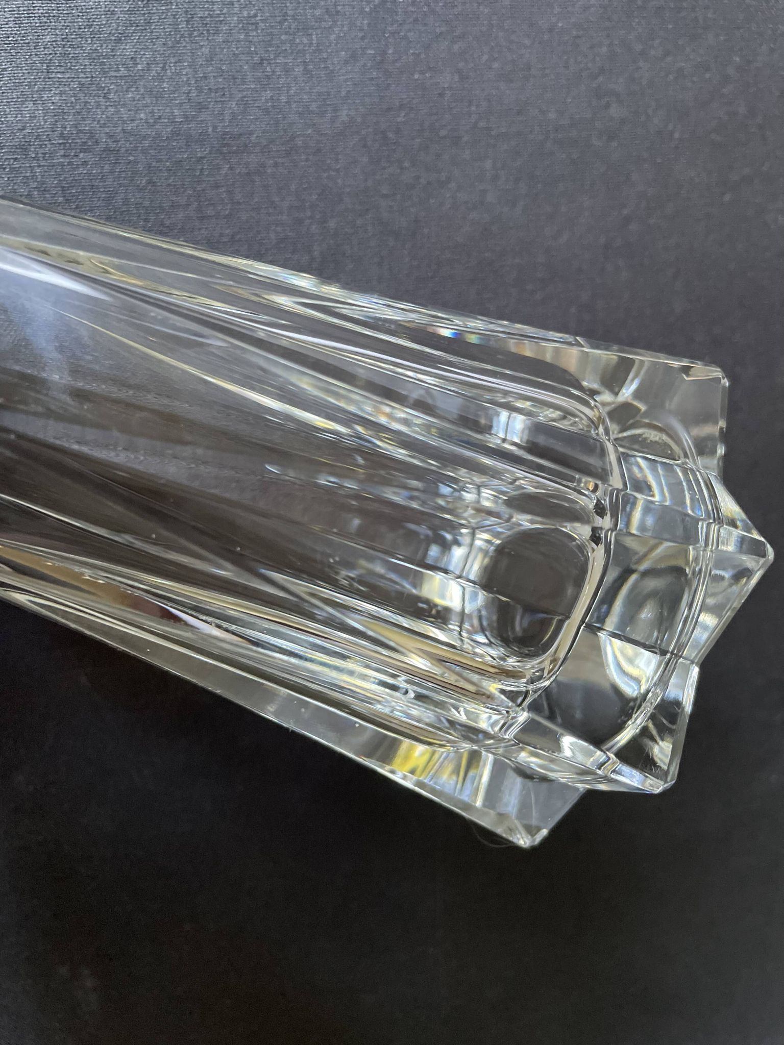 Saupoudreuse cristal de Bohème