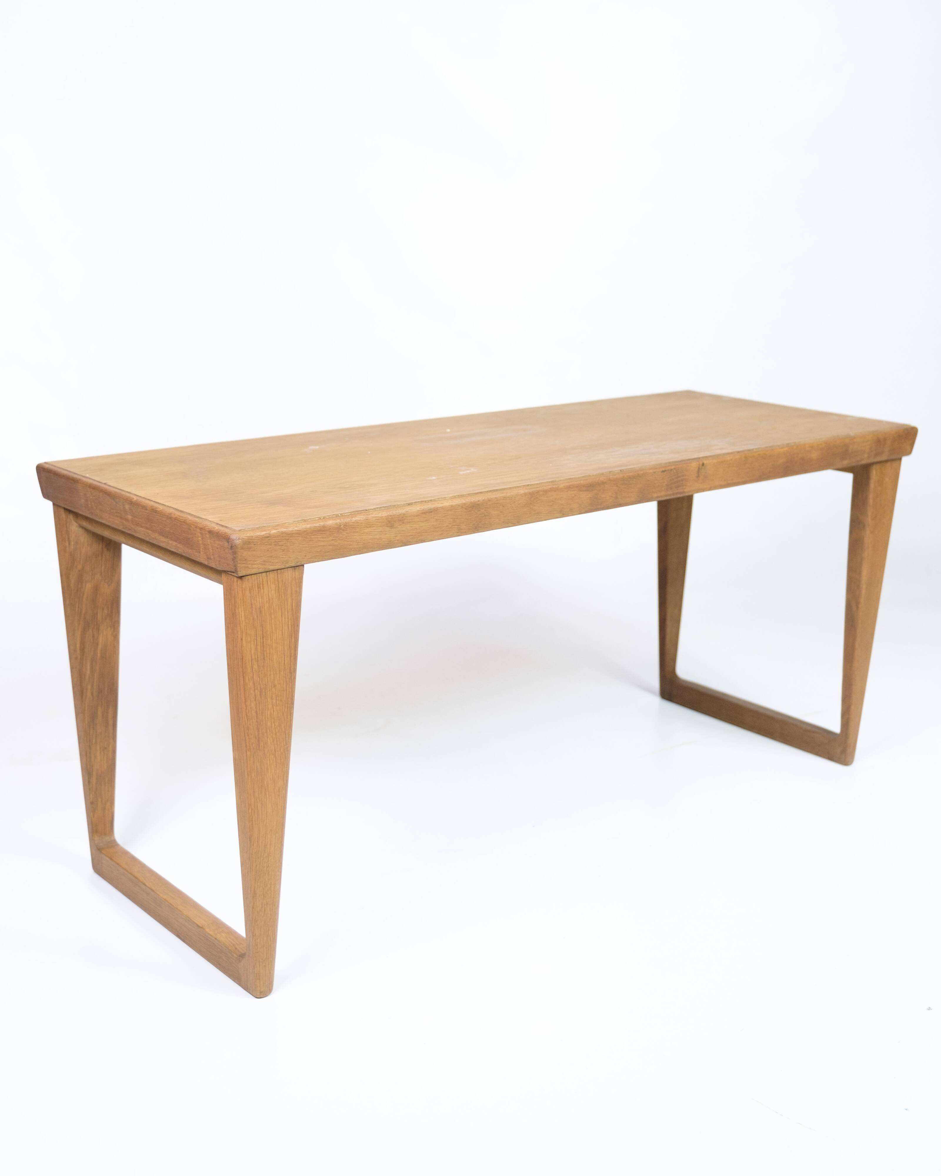 Side Table Made In Oak By Aksel Kjersgaard For Odder From 1960s