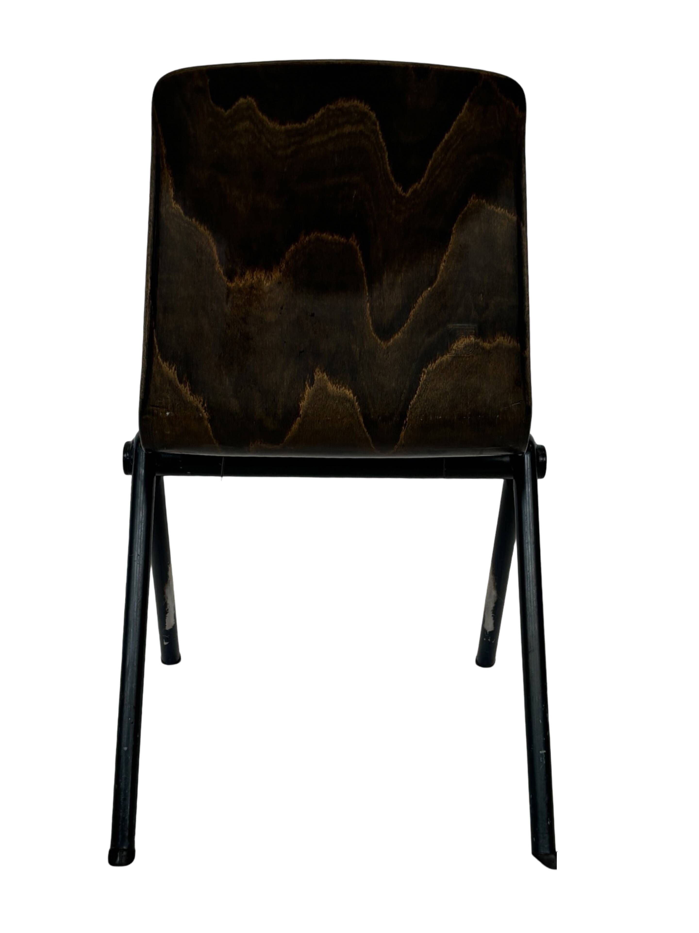 Chair Pagholz school chair design Galvanitas Dutch design