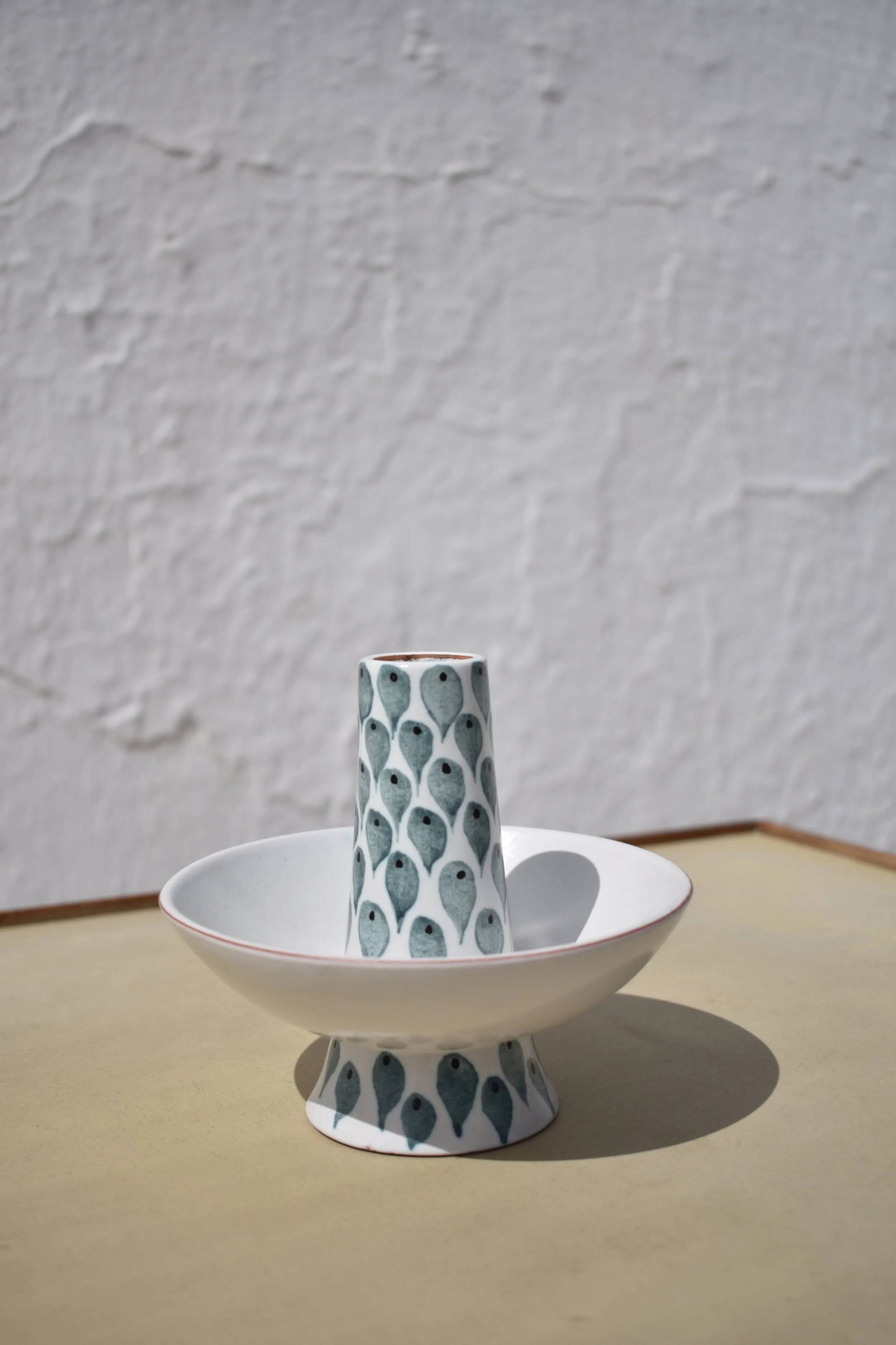 Stig Lindberg ceramic chandelier