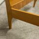 Pair of 1960 Scandinavian twin beds in solid beech