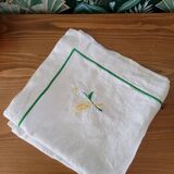 Nappe brodée