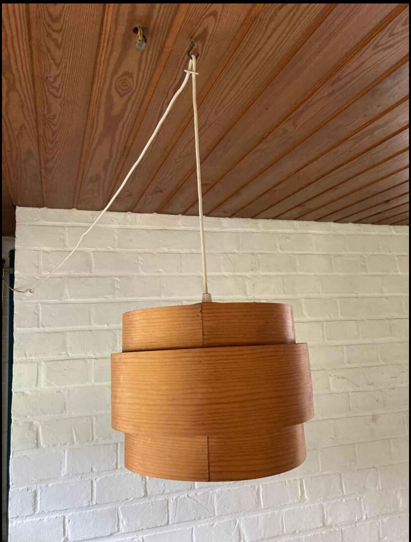 Scandinavian suspension lamp by Hans Agne Jakobsson for Markaryd