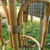 Bamboo bar stool
