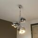 Eye Ball 3 globe pendant light. 1970. Space age.