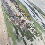 HST painting "Landscape of the Moors" from Ireland? attr. Roger ROZET (1915-2001)