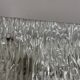 Large organic Hollywood Regency Ice Glass Wall Light Made by Kalmar Lights