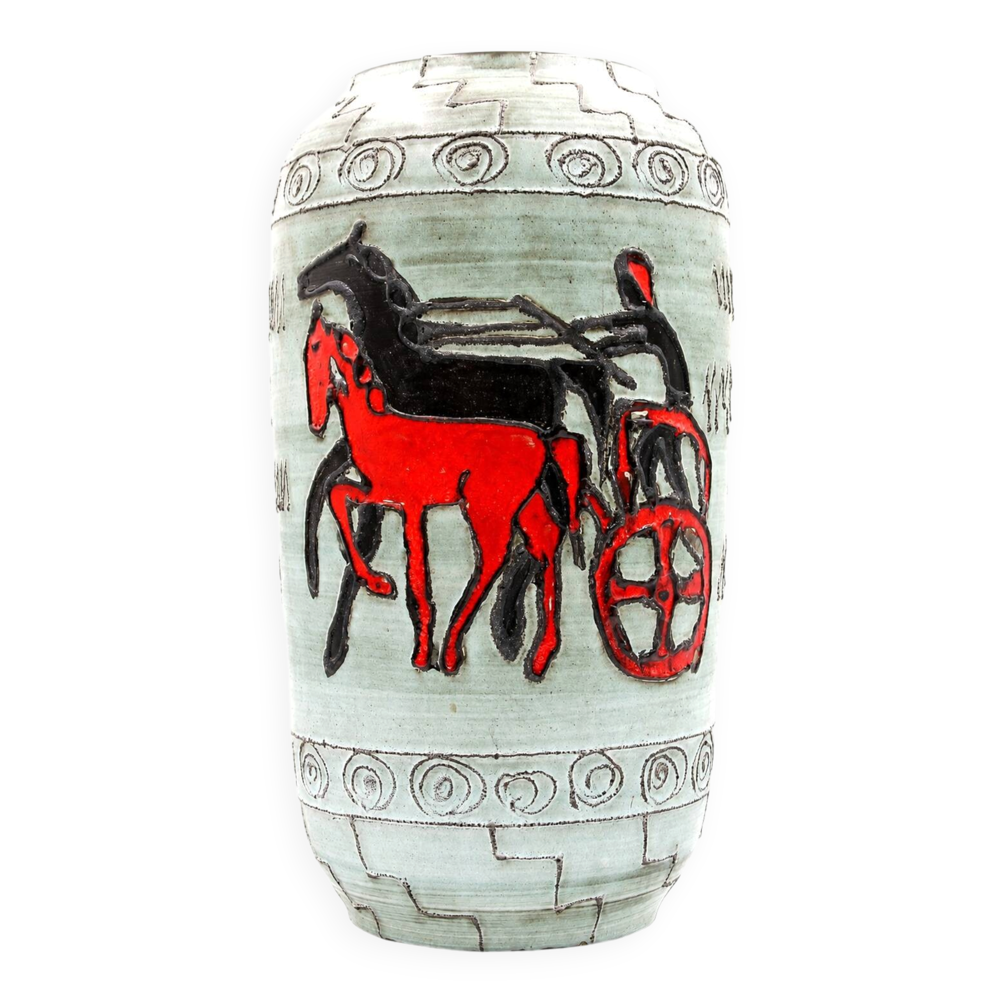 Vase vintage en céramique Scheurich