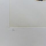 Conrad Marca-Relli Composition 9, 1977. Etching and original aquatint signed