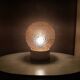 Plafonnier mid-century en verre 60s