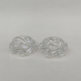 Pair of Baccarat crystal salt shakers, Aladdin model.