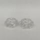 Pair of Baccarat crystal salt shakers, Aladdin model.