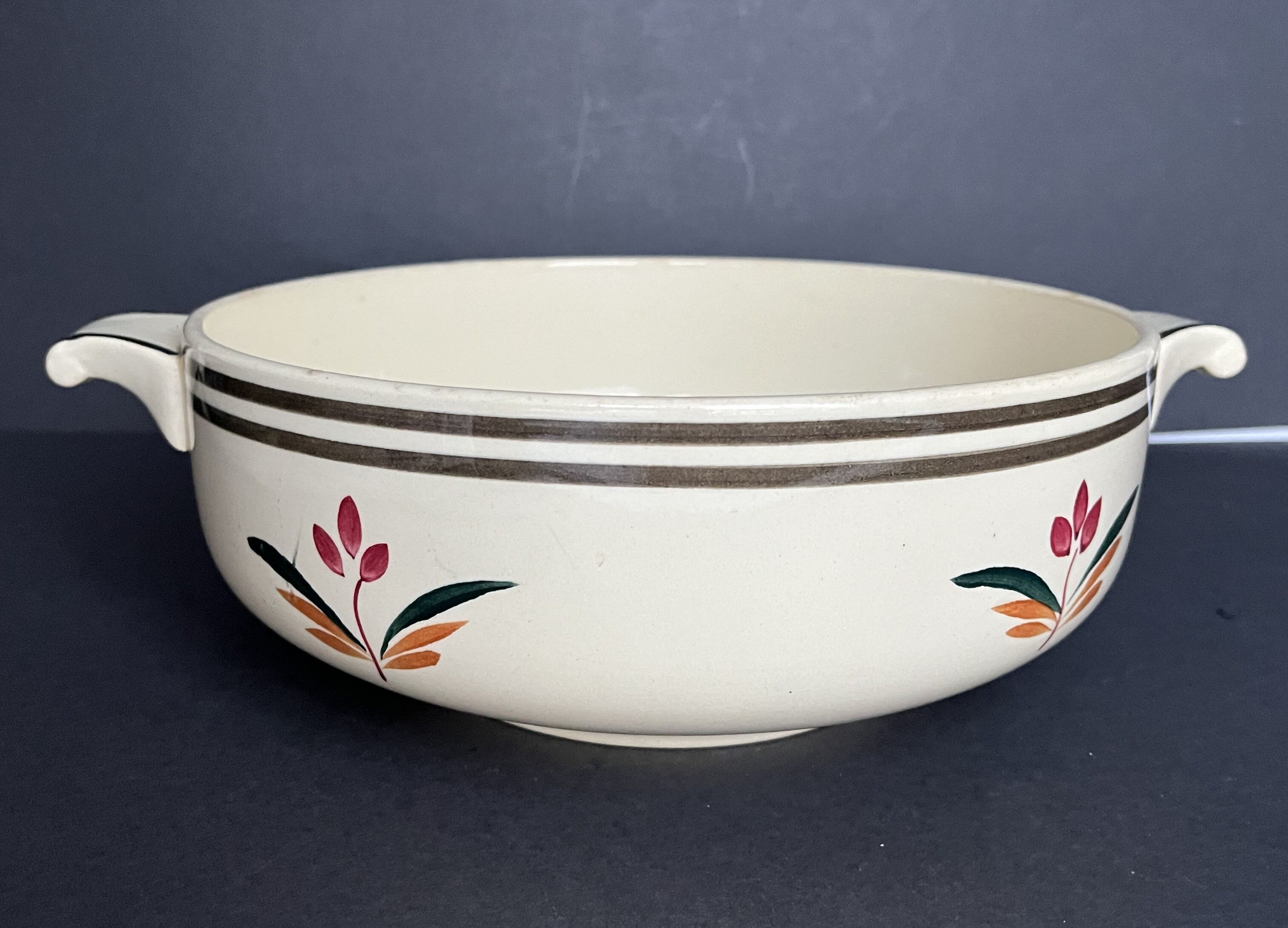 Gien earthenware dish