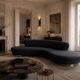 Vladimir Kagan serpentine sofa for Directional USA 1999
