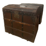 Old travel trunk