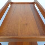 Large teak bar cart from Tarm Stole Møbelfabrik, Denmark, 1960s.