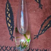 Vase vintage suédois en verre très original