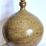 Pyrite sandstone lamp base