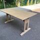 Rectangular extendable dining table in the style of Rainer Daumiller, 1970.